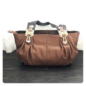 Micheal Kors brown leather purse